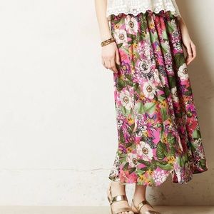 Anthropology floral skirt by Maeve’s